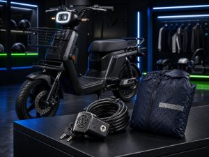 Mua xe điện học sinh – Tặng thêm khóa chống trộm + áo mưa