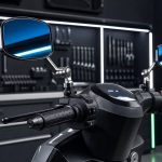 Gương chiếu hậu xe máy điện điều chỉnh 360 độ ánh sáng cao cấp
