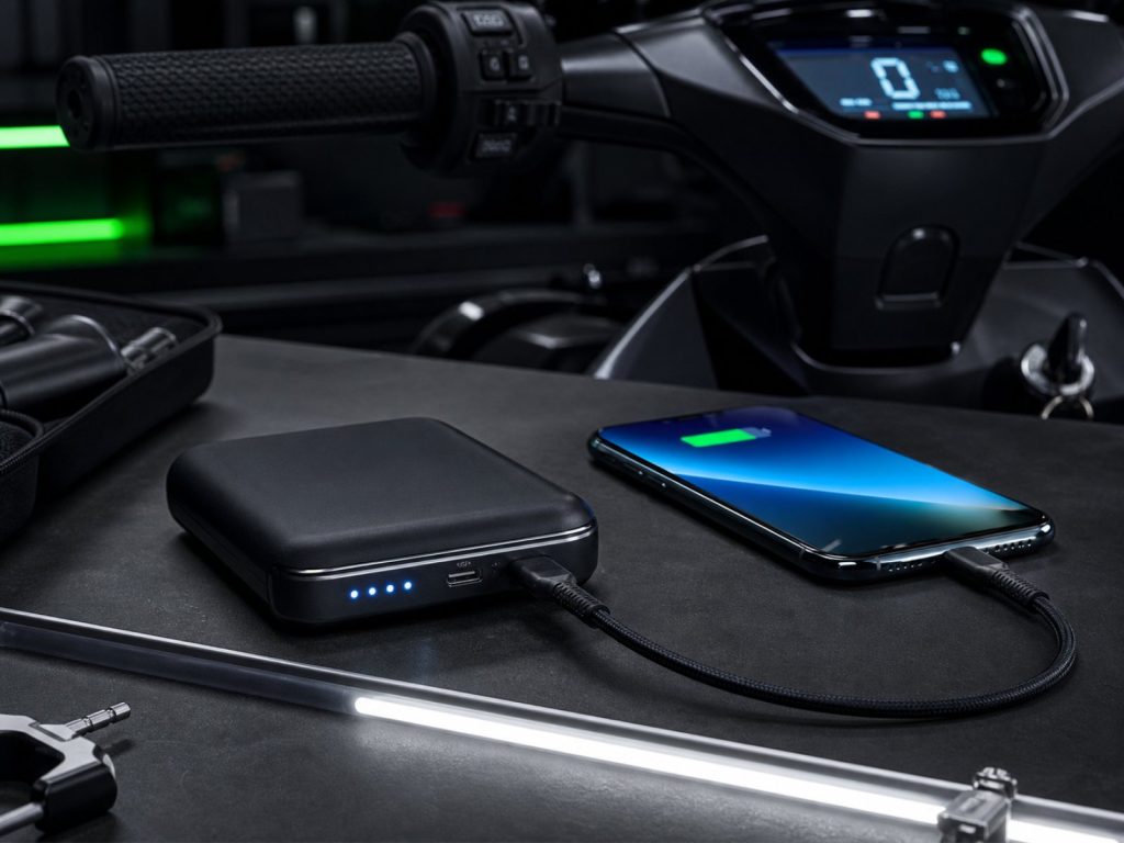 Sạc dự phòng xe điện 10000mAh tích hợp cổng Type-C